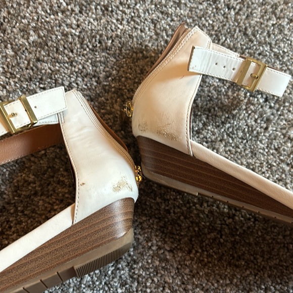 White Flat Wedges - Picture 3 of 4